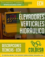 Brochure elevador hidráulico