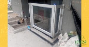 Elevador personas movilidad reducida Proyectamos