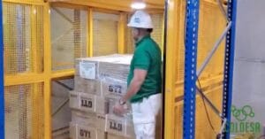 Ascensor de carga Dispartes