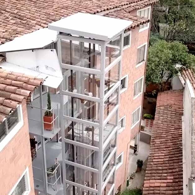 Ascensor para edificio residencial de 5 niveles