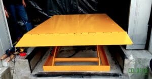 Mesa Elevadora Hidráulica Laboratorios Ecar