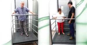 Ascensor para personas con movilidad reducida - Proyecto Antonio Ardila