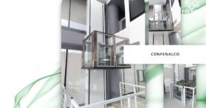 Ascensor para personas con movilidad reducida - Comfenalco